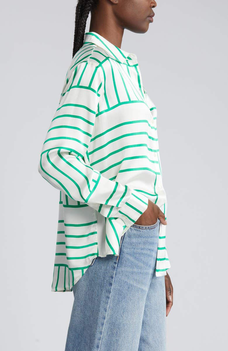 Rails Mara Silk Button-Up Shirt, Alternate, color, 
