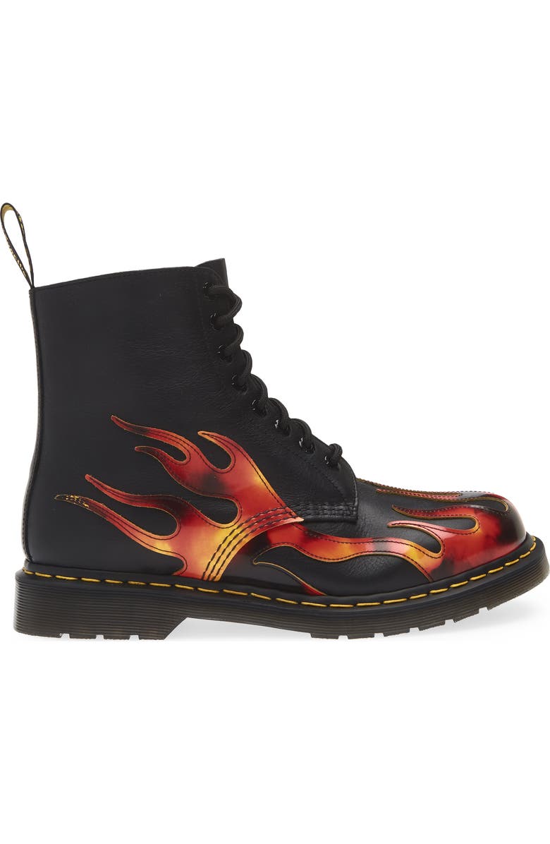 Dr. Martens 1460 Pascal Flame Boot, Alternate, color,