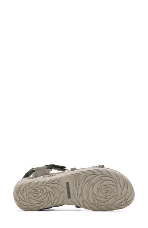 Merrell Terran 3 Cush Strap Sandal In Olive