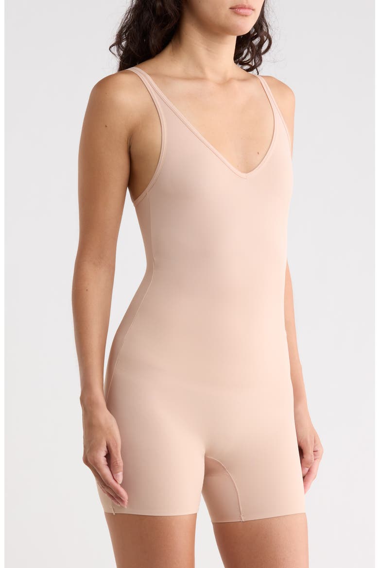 Laser Shaping Bodysuit, Alternate, color, TAN
