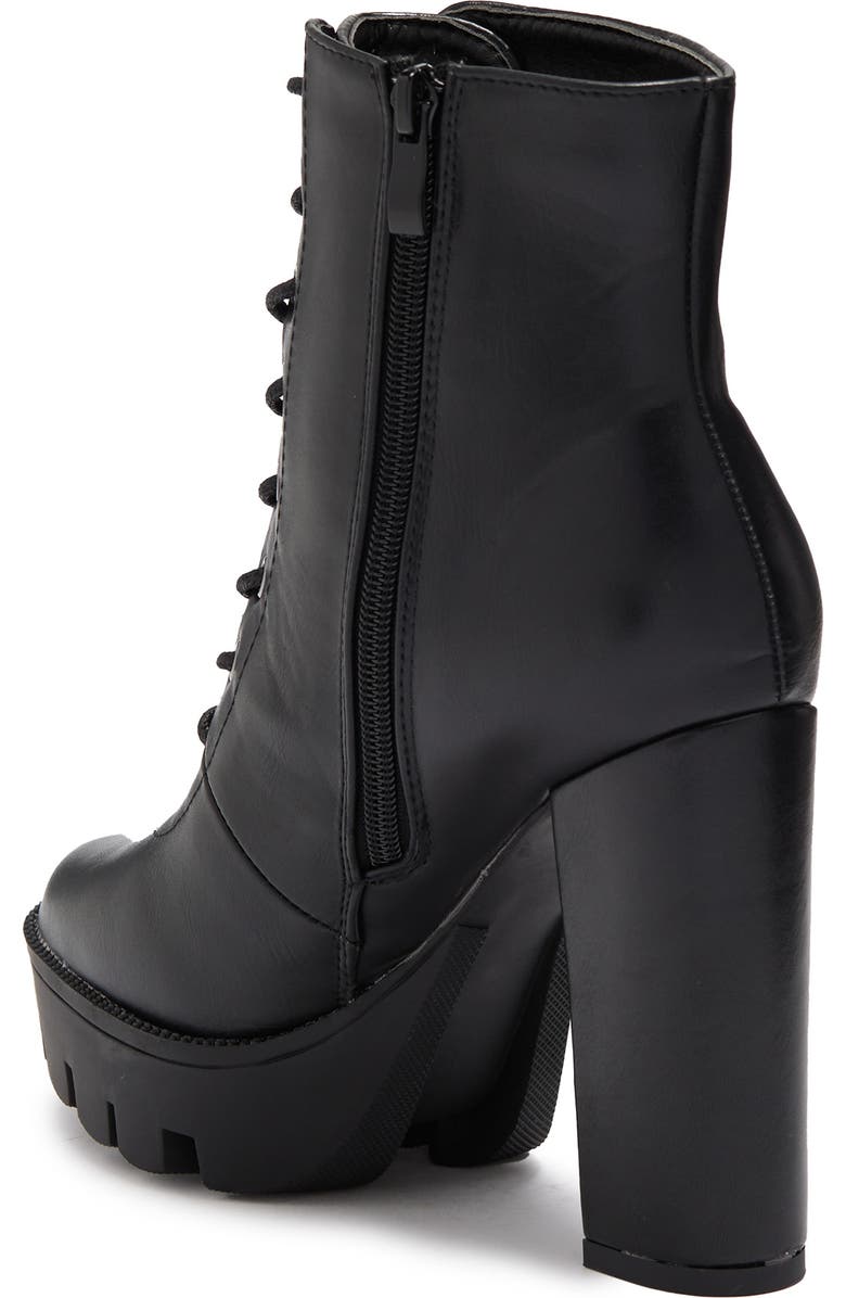 TOP GUY SHOES Top Guy Lug Sole Block Heel Lace-Up Boot, Alternate, color,