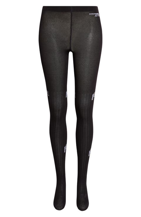 HG Logo Jacquard Tights