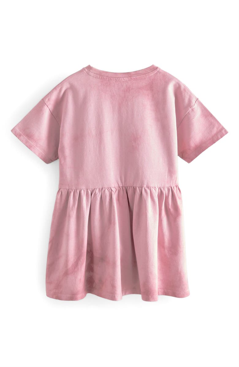 smALLSAINTS by ALLSAINTS Kids' Split Asymmetric T-Shirt Dress, Alternate, color, Pink