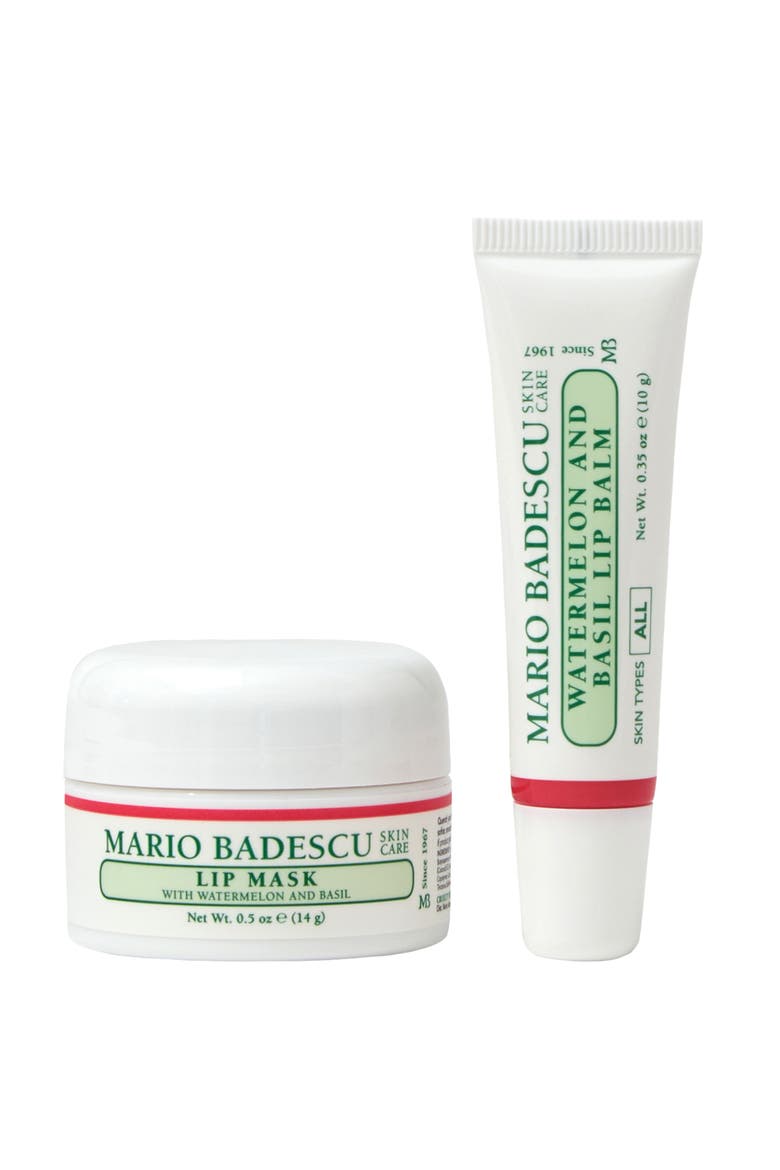 Watermelon and Basil Lip Duo Set, Alternate, color, NO COLOR