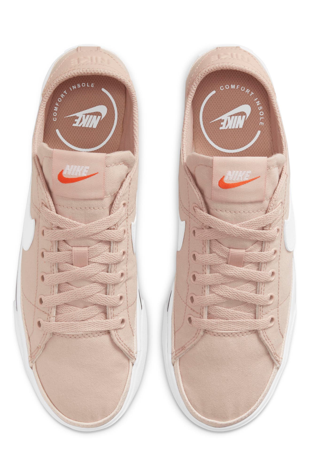 Nike Court Legacy Canvas Sneaker, Alternate, color, 602 Pinkox/White