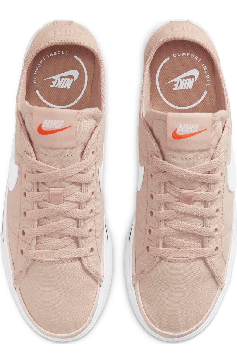Nike Court Legacy Canvas Sneaker, Alternate, color, 602 Pinkox/White