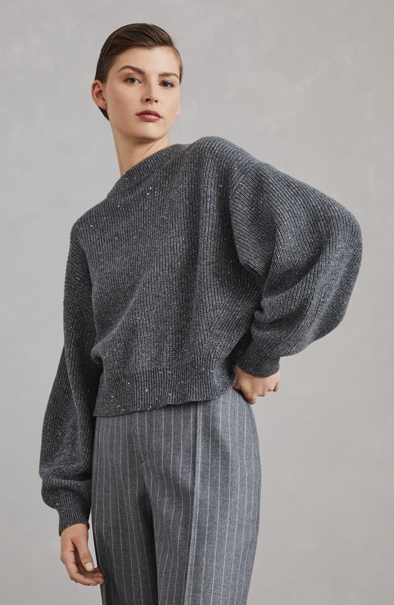 Brunello Cucinelli Cashmere and wool sweater, Alternate, color,