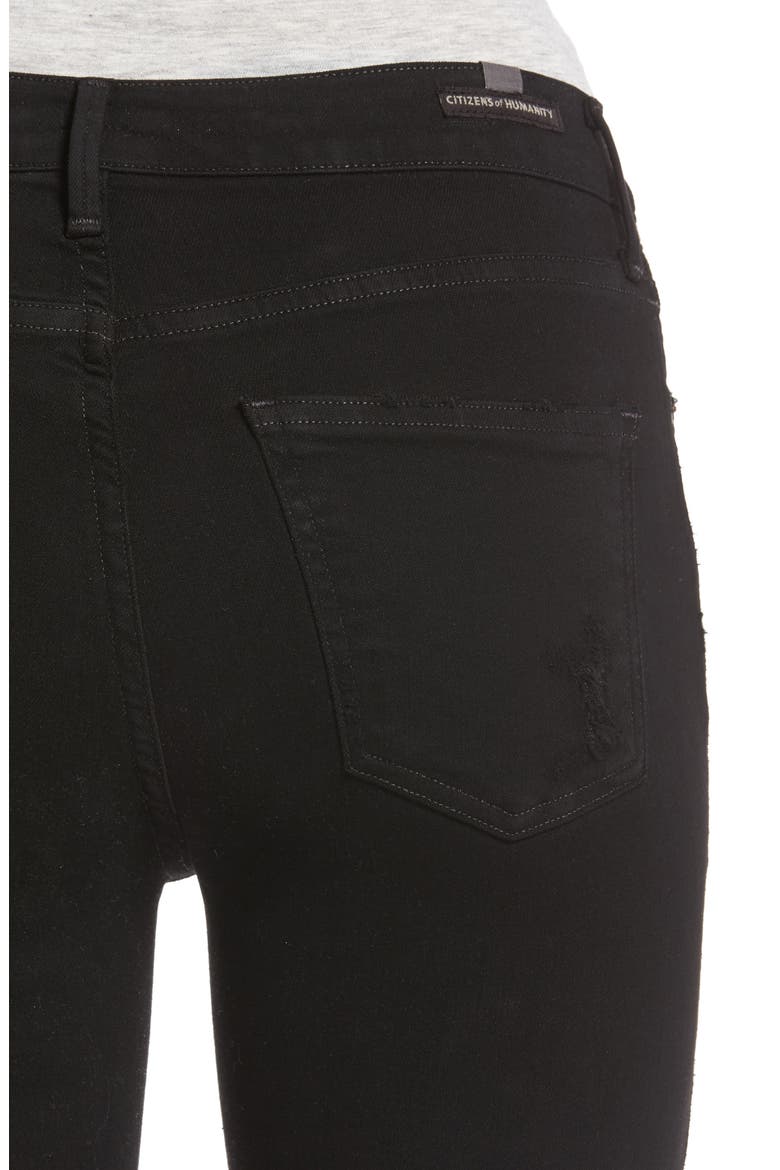 Rocket High Waist Skinny Jeans, Alternate, color, BLACK ECHOES