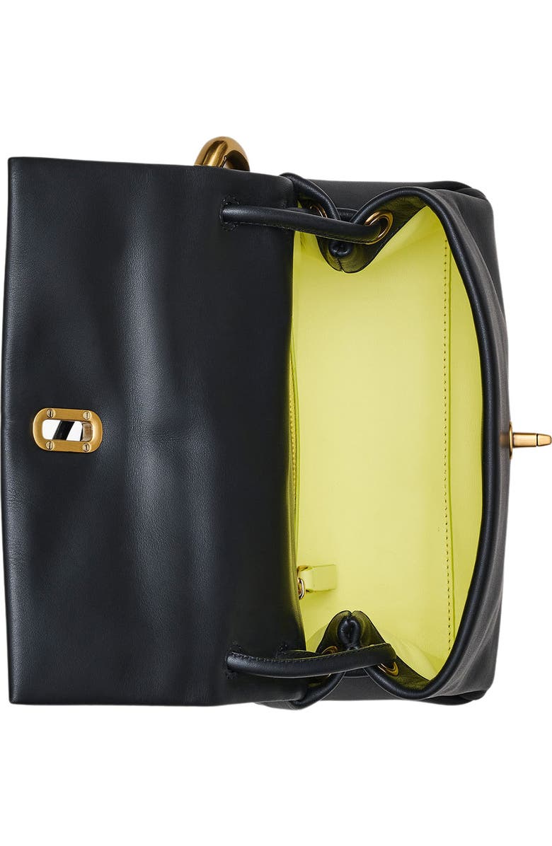 Marc Jacobs The Mini Dual Top Handle Bag, Alternate, color, Black