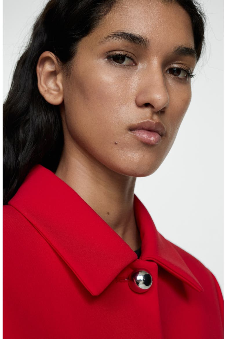 Crop Jacket, Alternate, color, RED