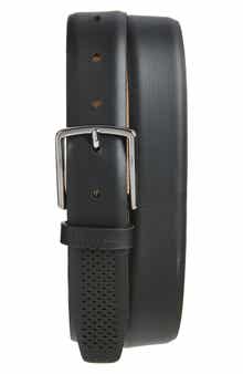 Cole Haan Perforated Leather Belt