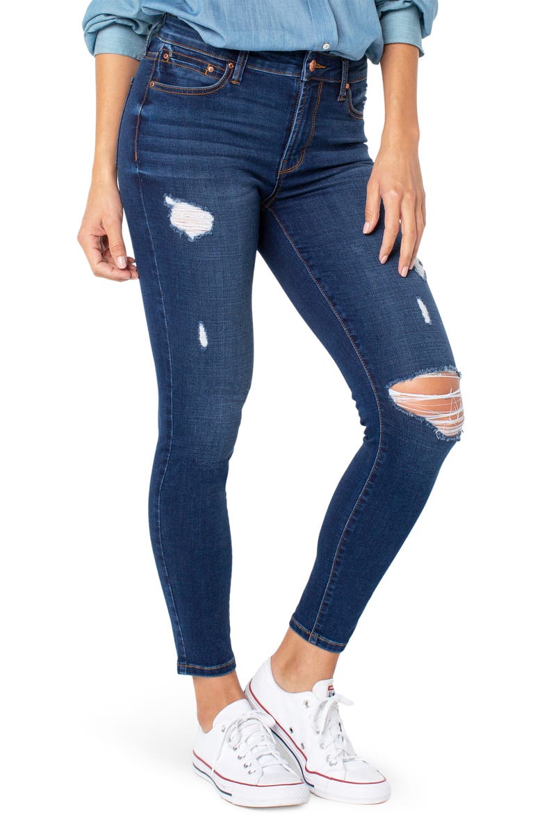 RACHEL Rachel Roy Grace Mid Rise Skinny Ankle Jeans, Alternate, color, 