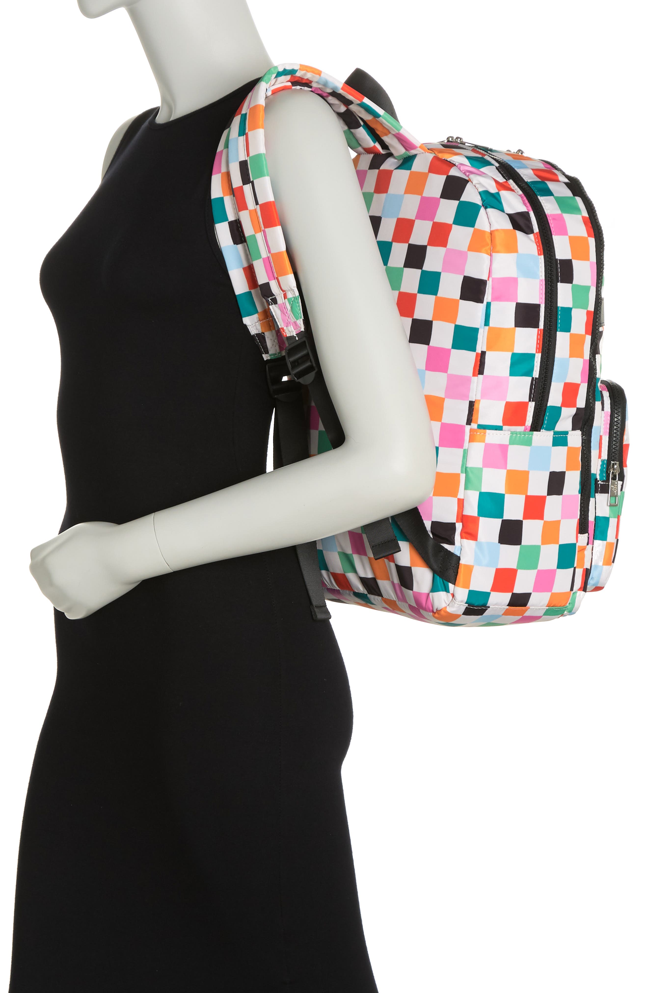 Madden Girl Recycled Nylon Backpack, Alternate, color, 