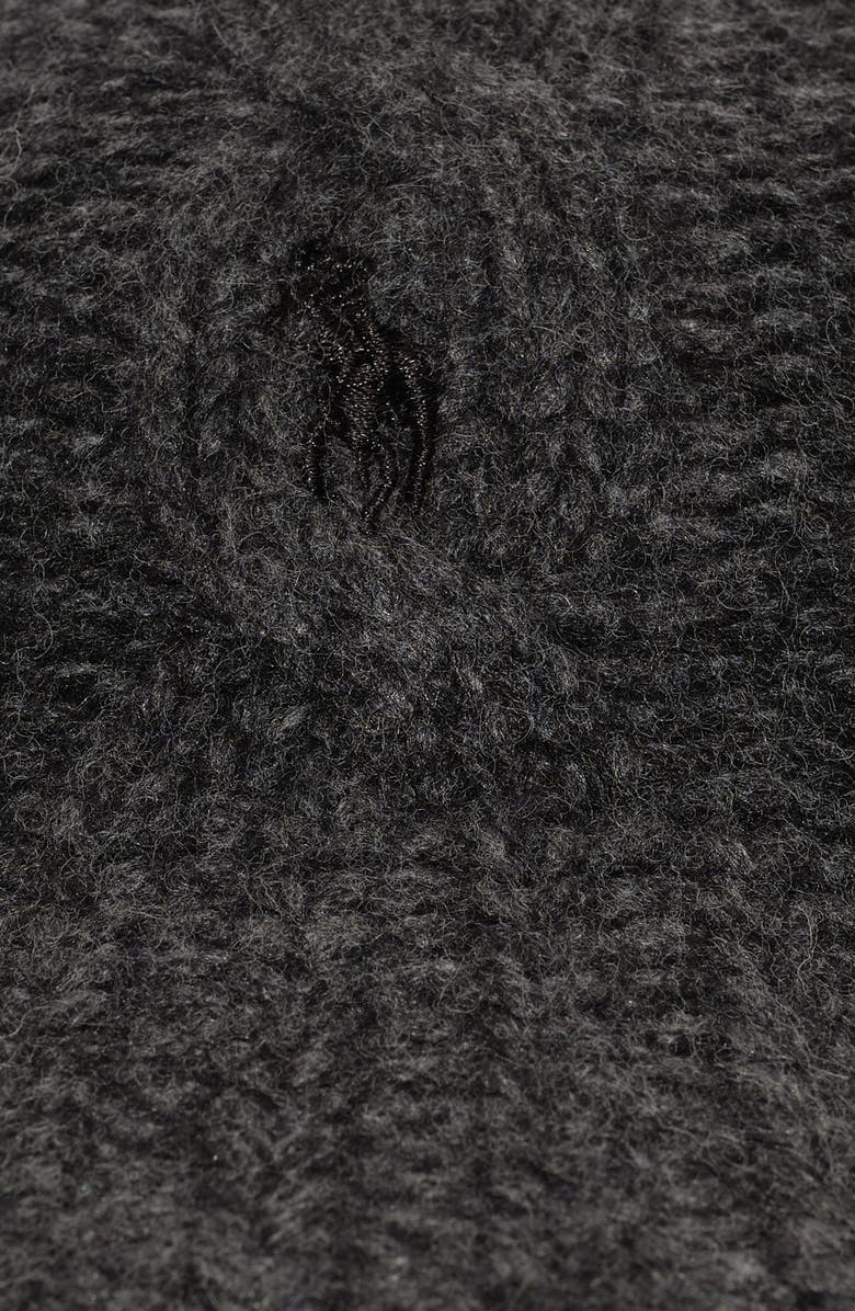 Polo Ralph Lauren Classic Merino Wool Blend Cable Bucket Hat, Alternate, color, 
