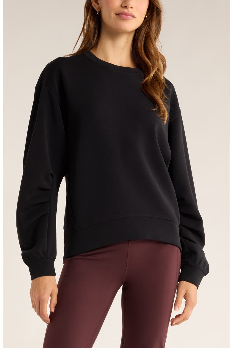 Cozy Scuba Knit Crew Sweatshirt (Women) | Nordstrom