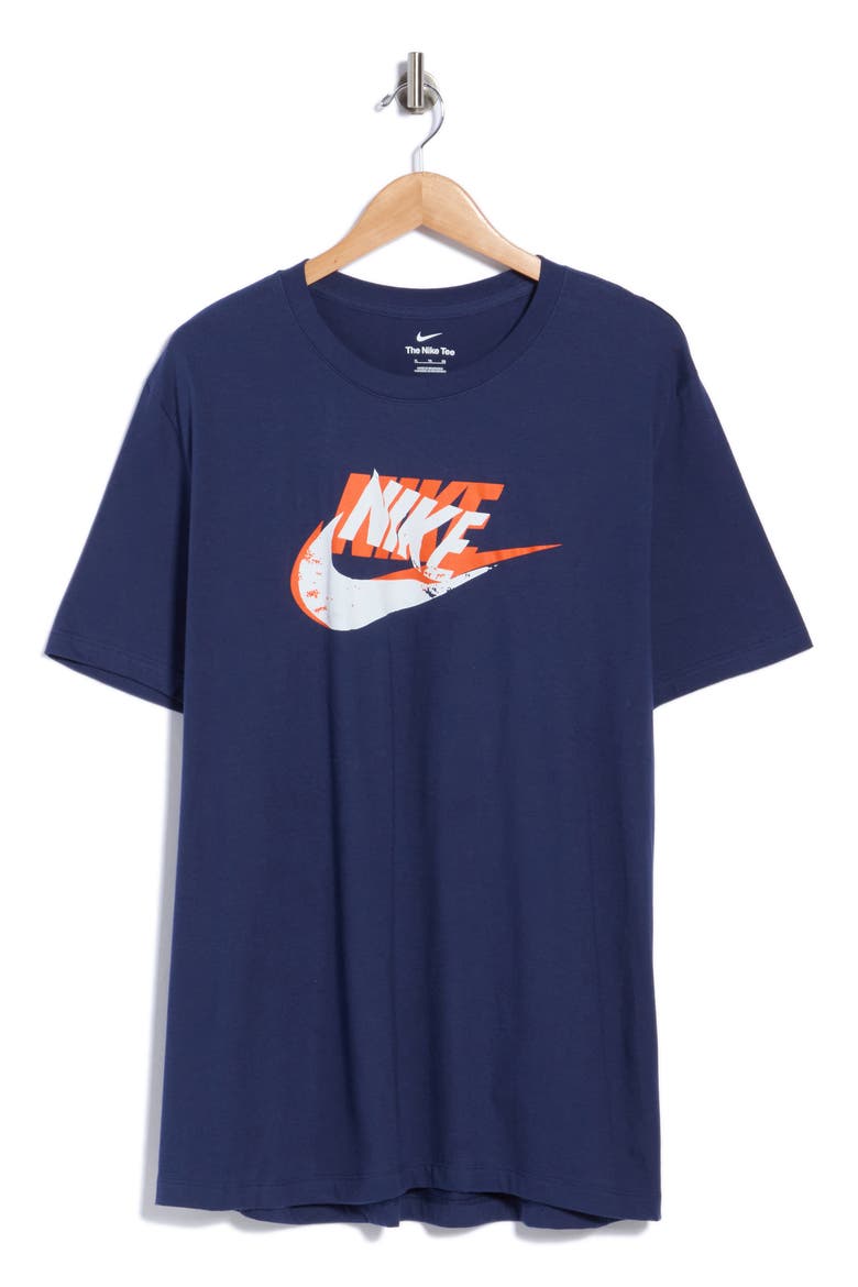 Futura Graphic T-Shirt, Main, color, MIDNIGHT NAVY