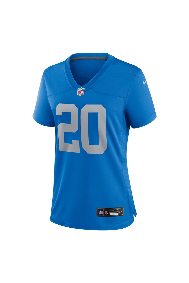 Women's Nike Barry Sanders Blue Detroit Lions Alternate Game Jersey, Alternate, color, Blue