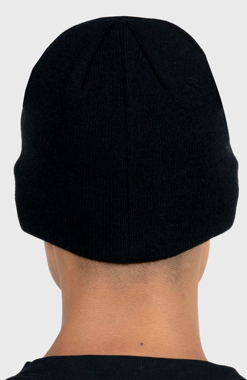 Pleasures Old E Skully Beanie In Black