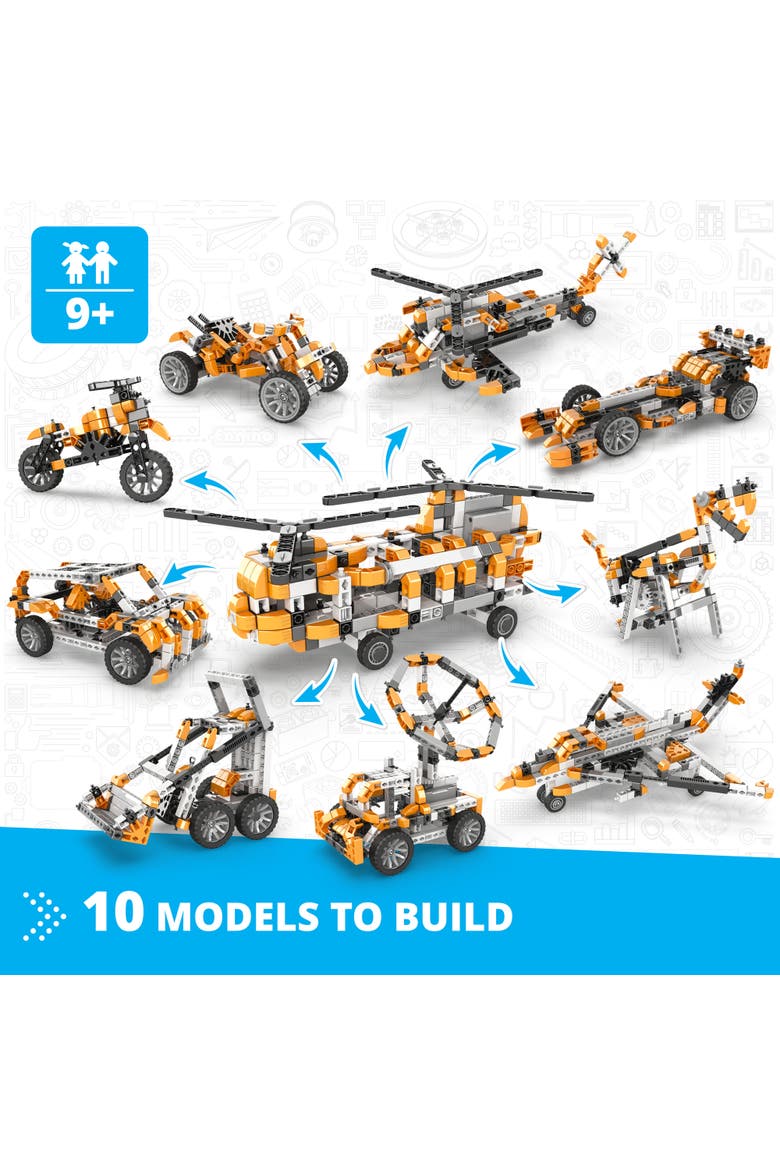 Double Blade Helicopter Building Set, Alternate, color, Multicolored