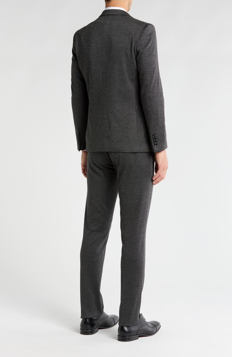 SOUL OF LONDON Fancy 2 Slim Fit Suit, Alternate, color, Black/ Noir