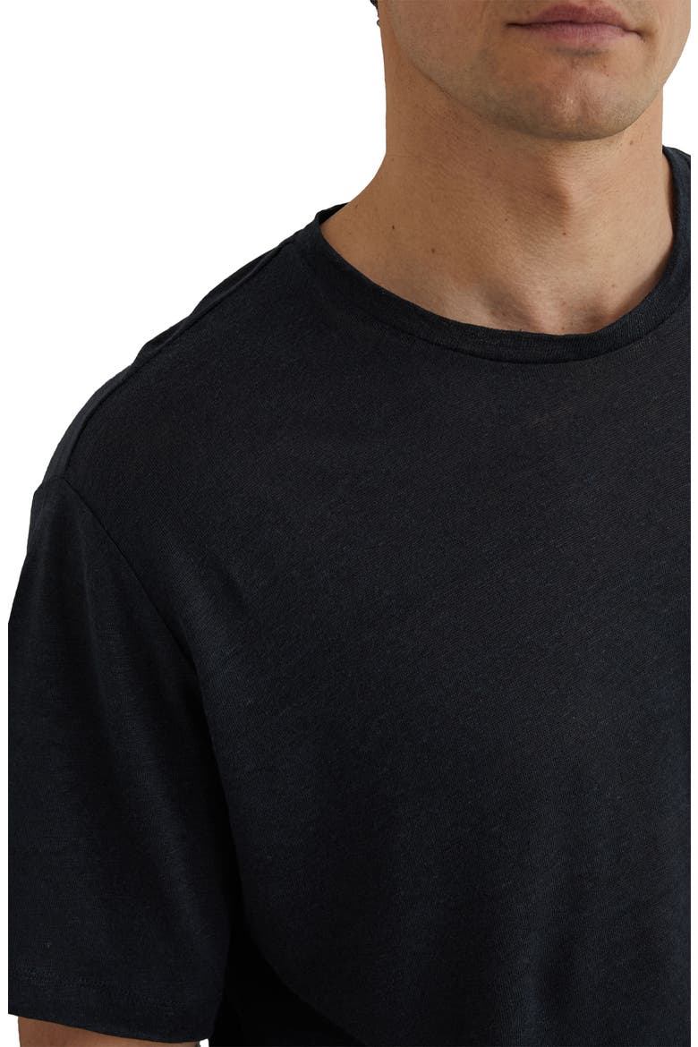 Langley Linen T-Shirt, Alternate, color, NAVY