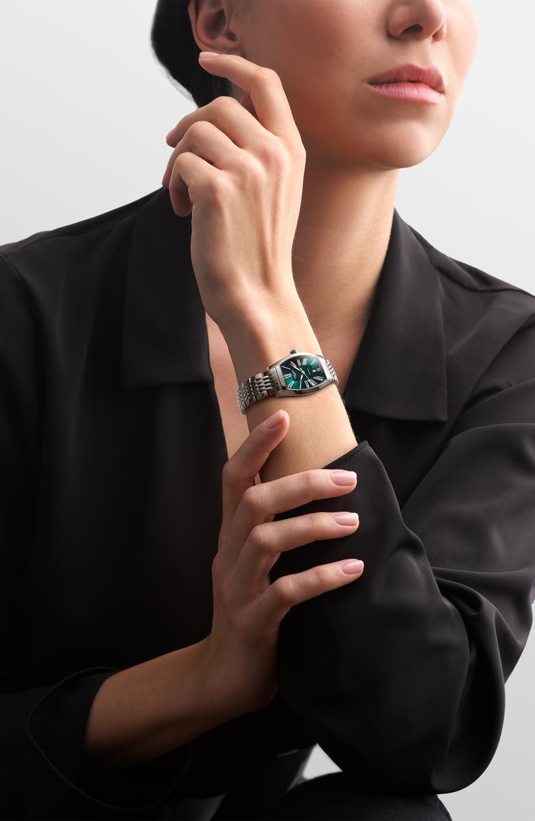 Longines Evidenza Automatic Bracelet Watch, 26mm x 30.6mm, Alternate, color,