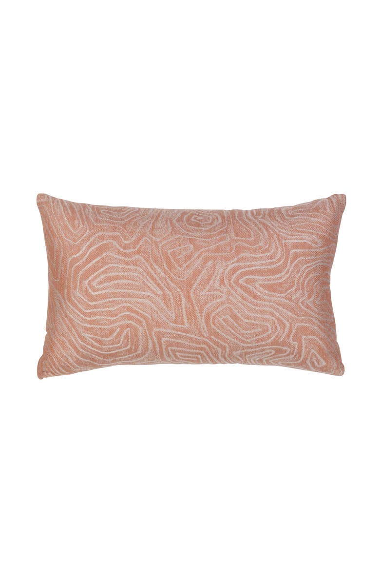 Chari Spice Indoor & Outdoor Woven Accent Pillow, Main, color, Spice