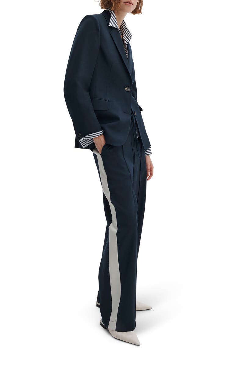 rag & bone Layered Wool Blazer, Alternate, color, Sal