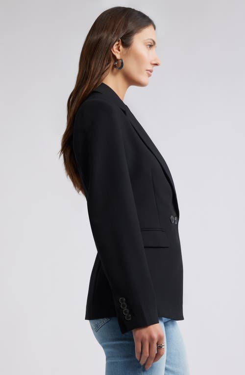 Open Edit The Icon Hourglass Blazer In Black
