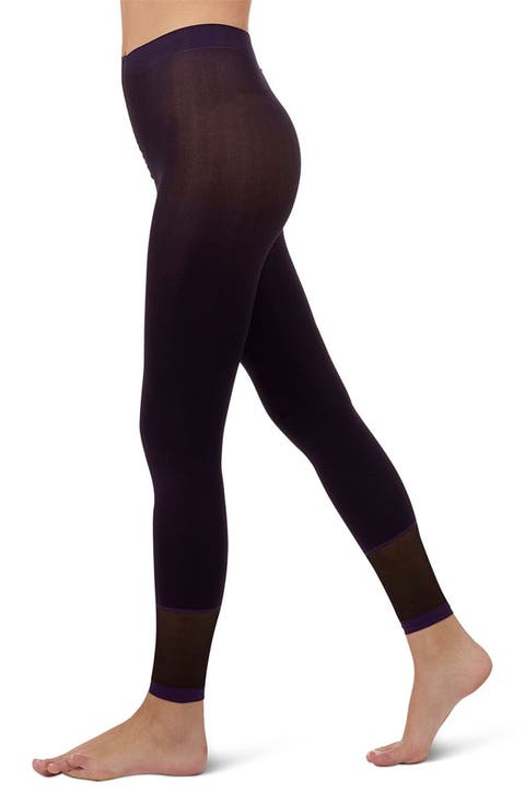 Herringbone Footless Tights