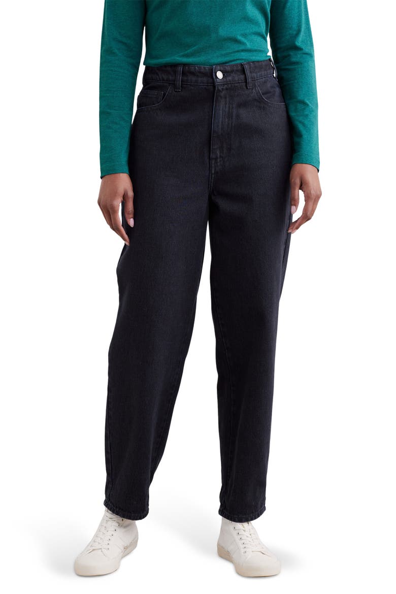 Towan Barrel Leg Organic Cotton Jeans, Main, color, INKWELL