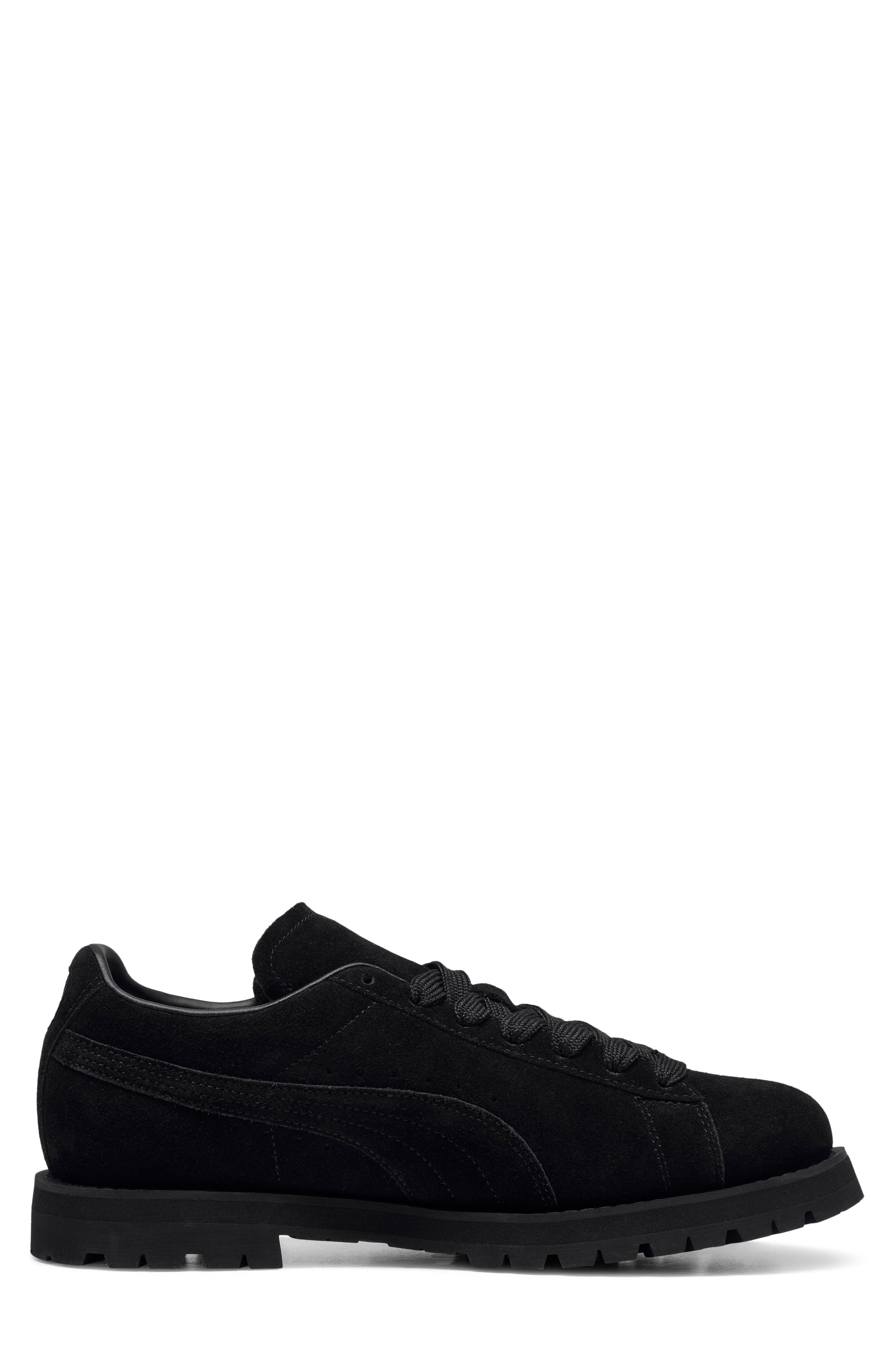 Suede Vibram Sneaker, Alternate, color, PUMA BLACK