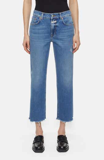Closed Milo Slim Fit Crop Straight Leg Jeans