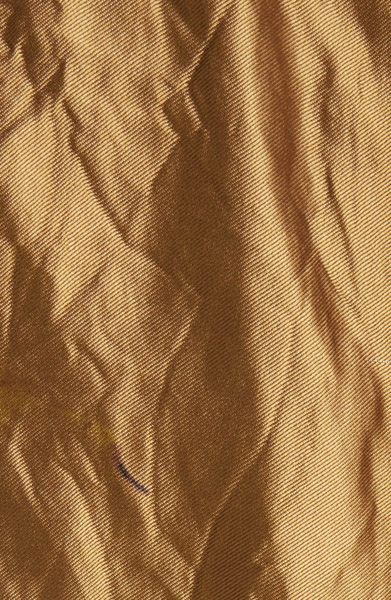 Erdem Metallic Floral Tulip Sleeve Dress, Alternate, color,