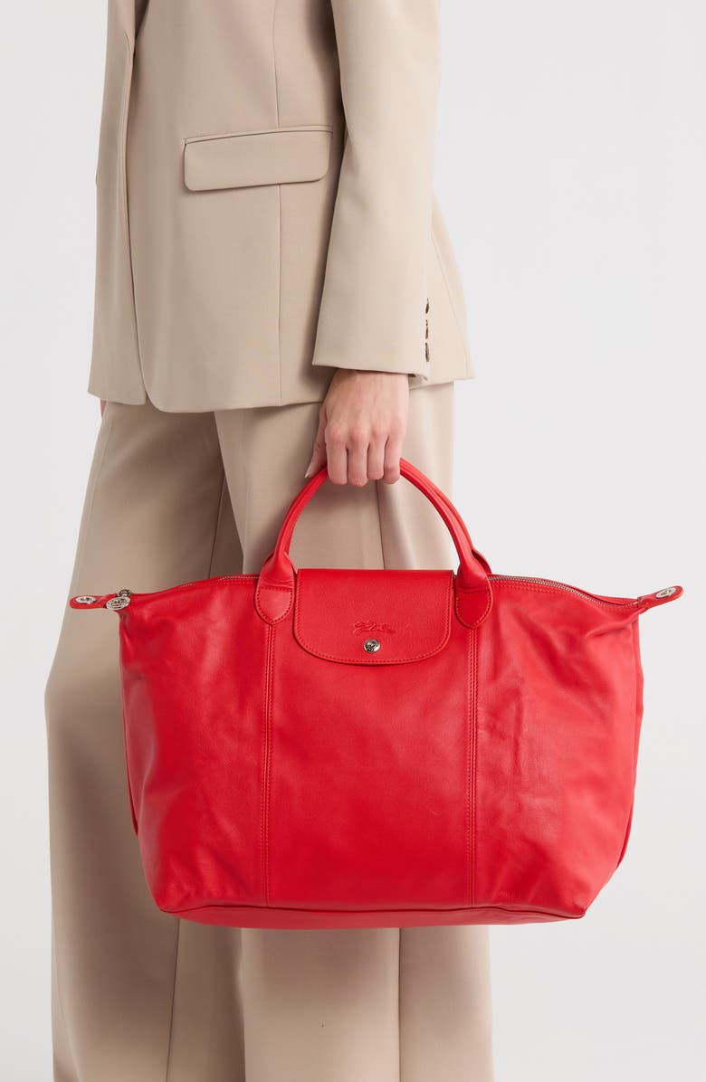 Longchamp Parisis Large Leather Crossbody Bag, Alternate, color,