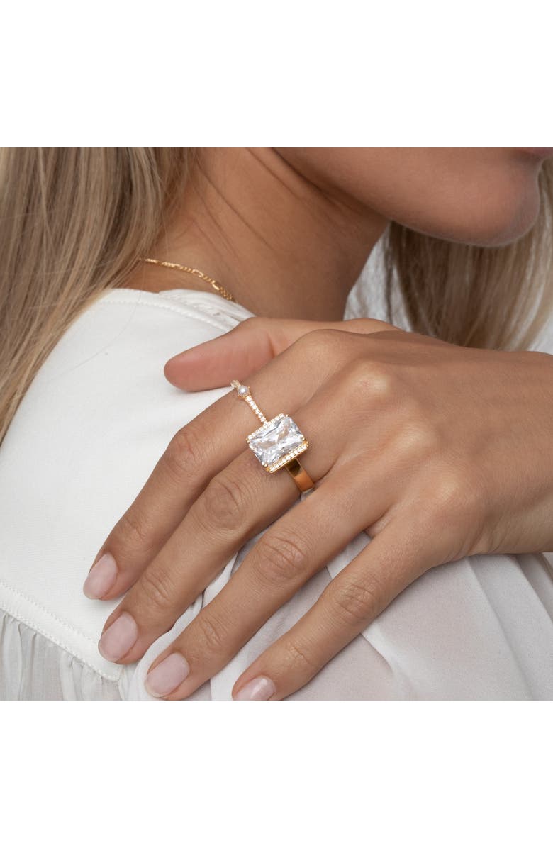 Sif Jakobs Jewellery Ring Roccanova Altro Grande, Alternate, color, 18K Gold Plated