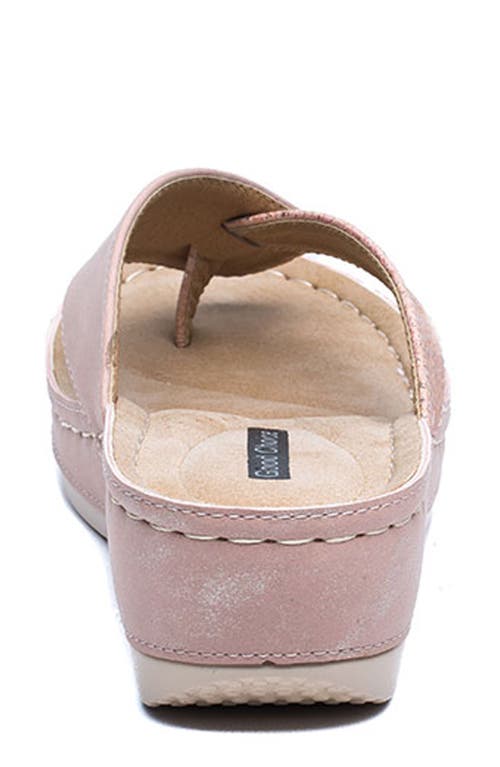 Gc Shoes Dafni Wedge Sandal In Blush
