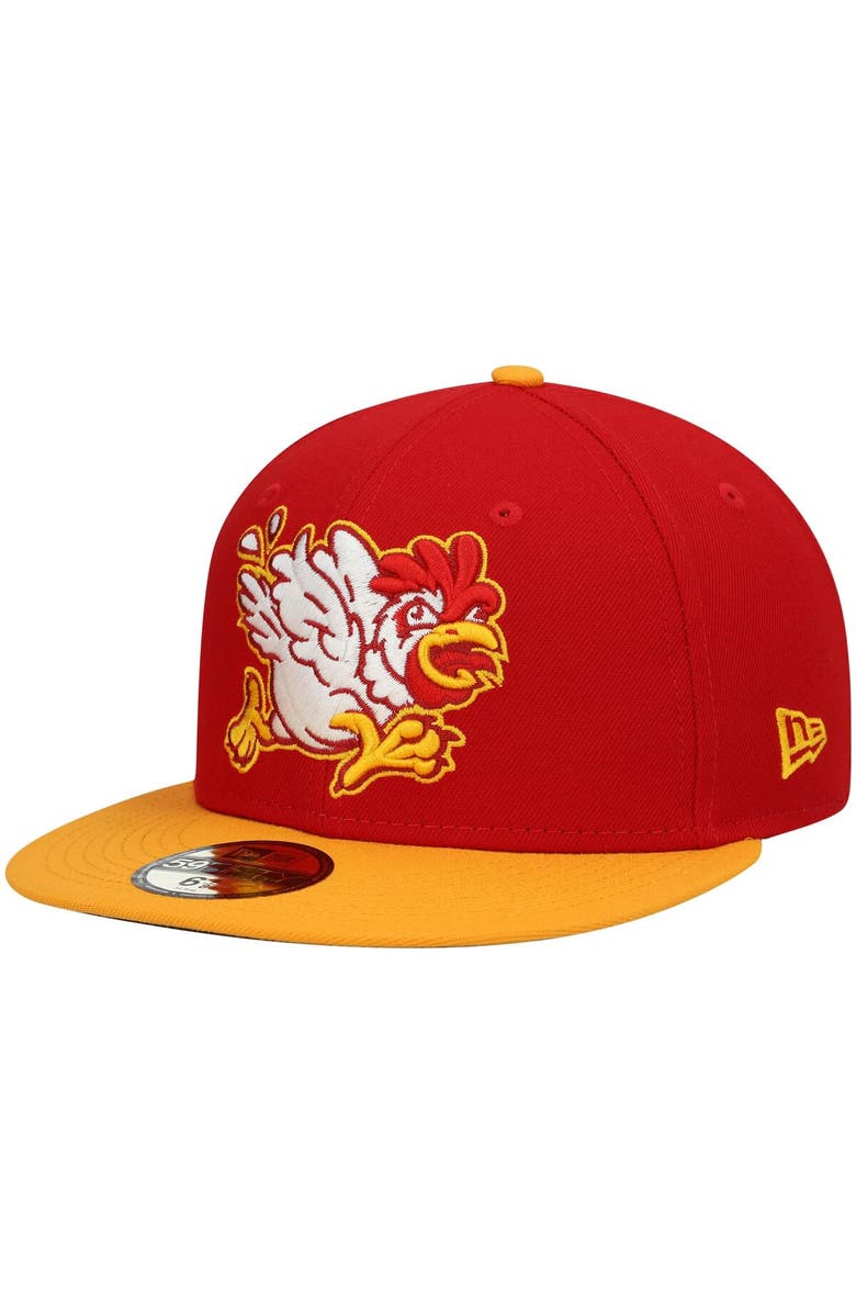 New Era Men's New Era Red Northwest Arkansas Naturals Theme Night 59FIFTY Fitted Hat, Main, color, 