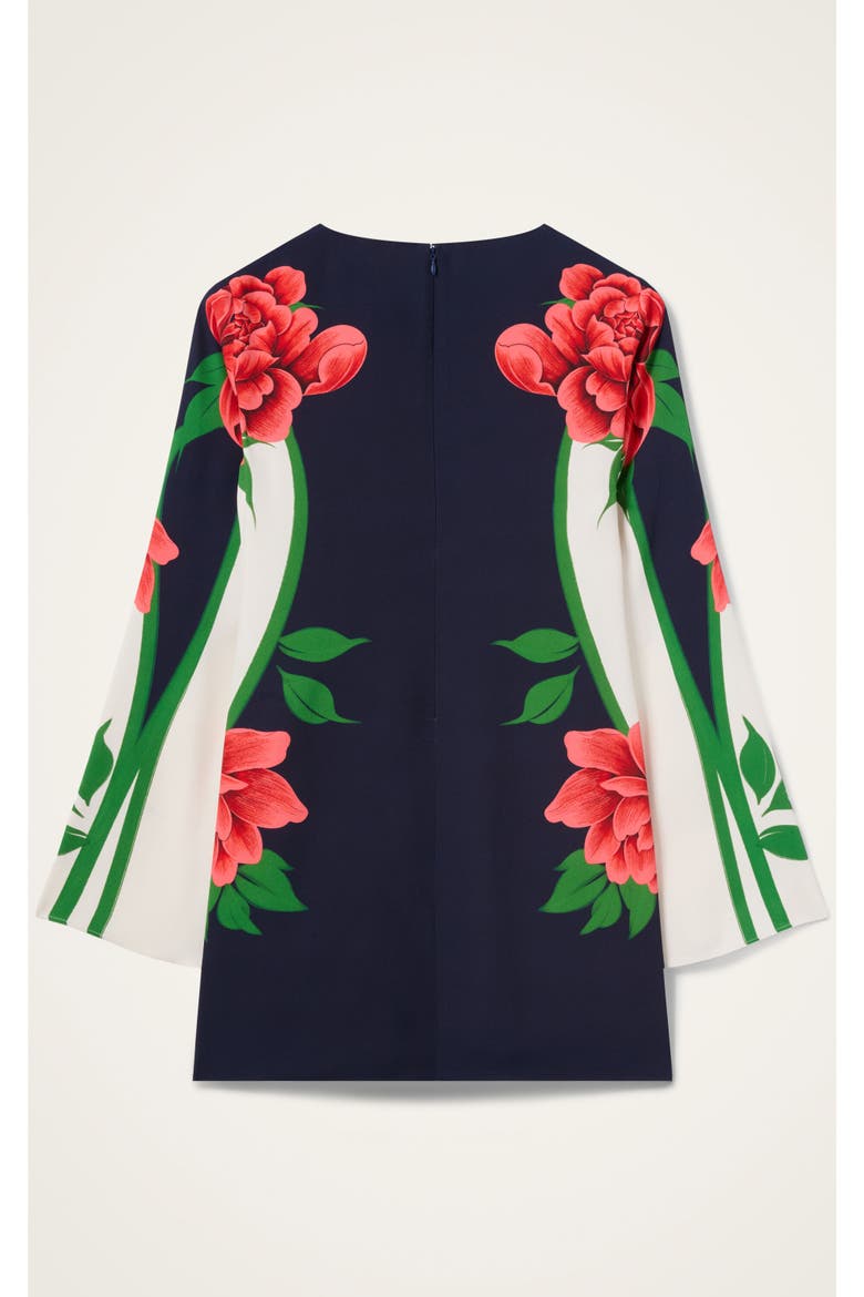 Mini Supremes Swing Dress, Alternate, color, Queen Peony Placée Blue