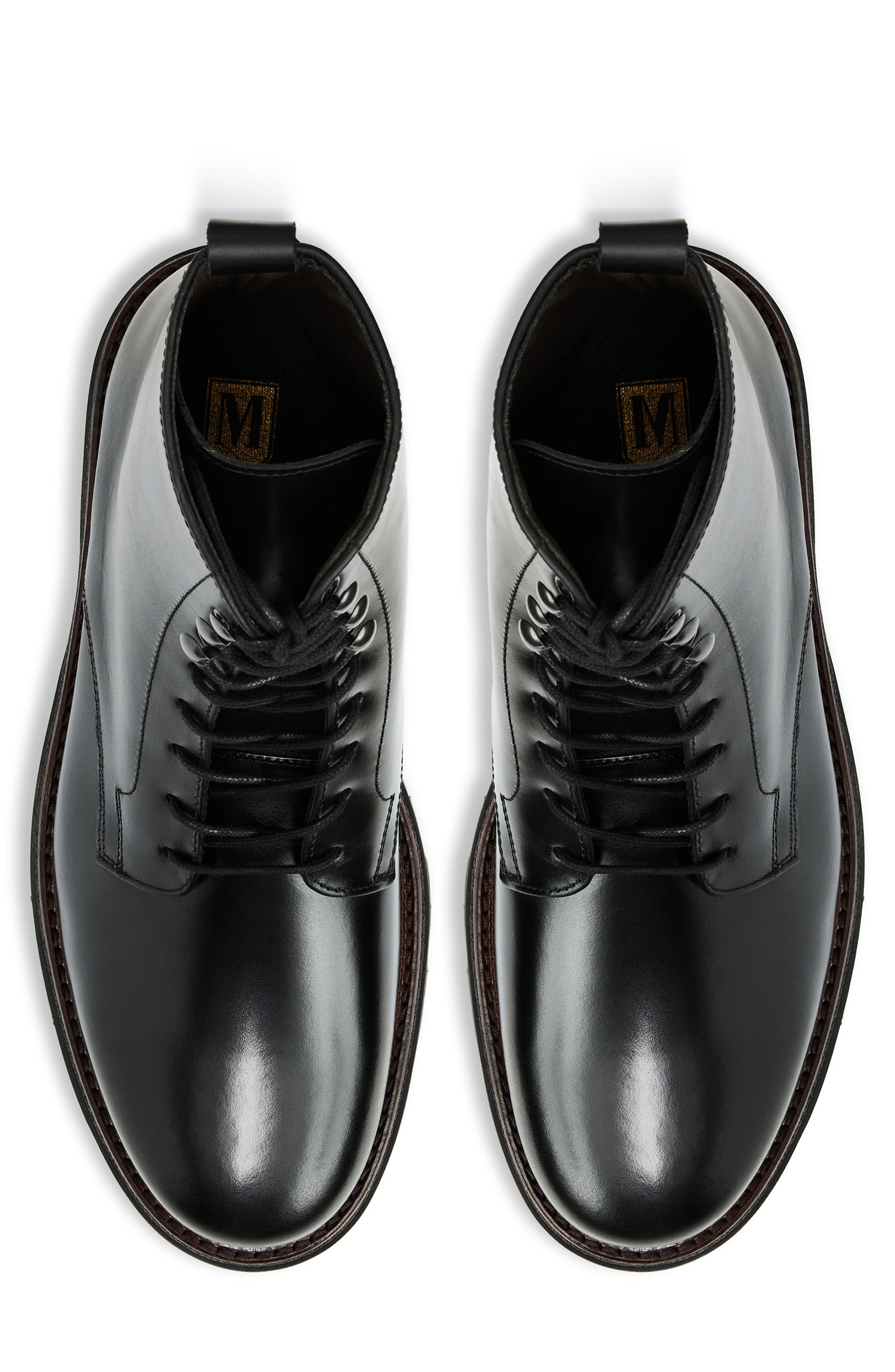 Bruno Magli Malibu Lug Sole Boot, Alternate, color, Black