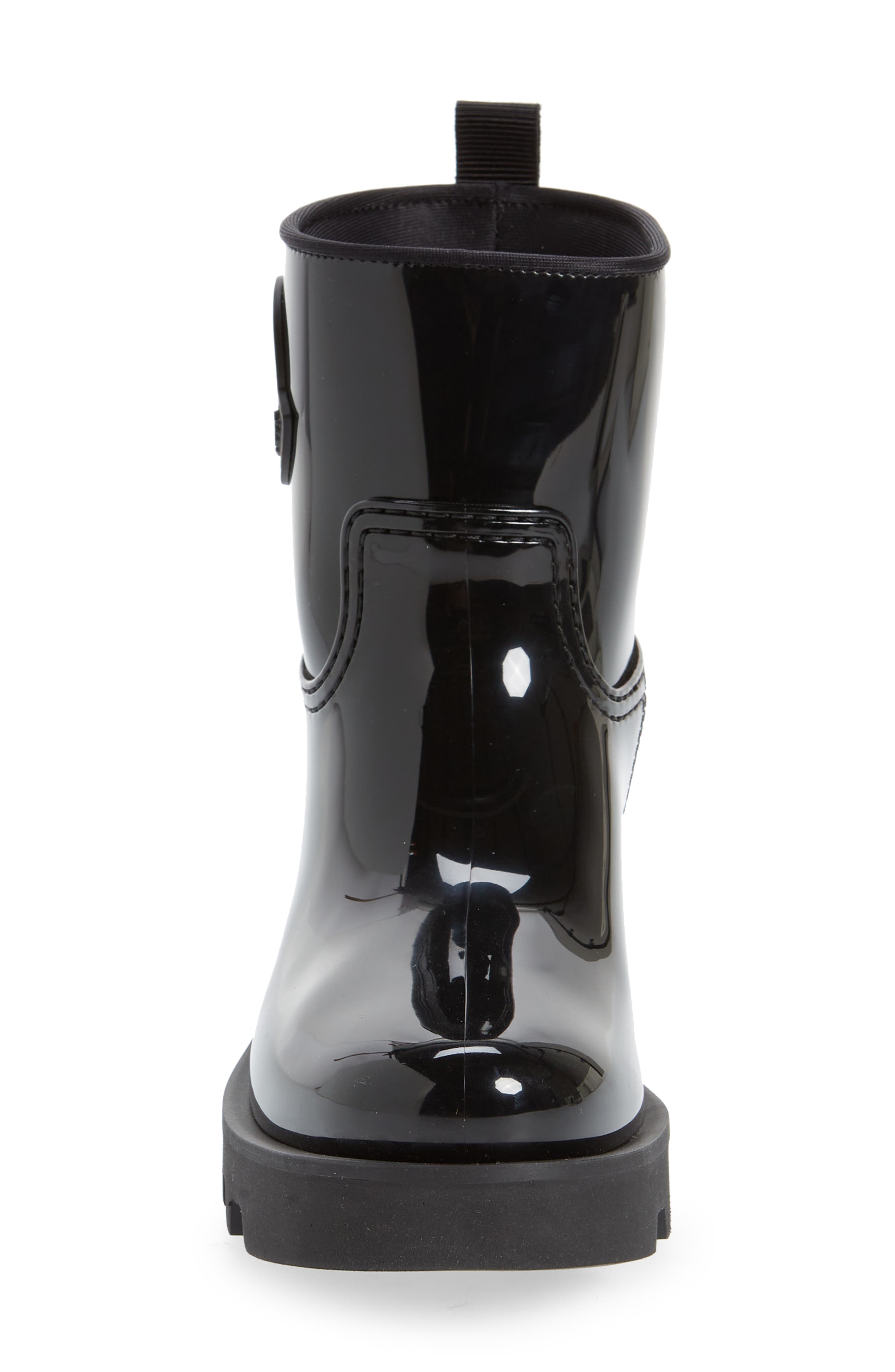 Moncler Ginette Logo Waterproof Rain Boot, Alternate, color, 