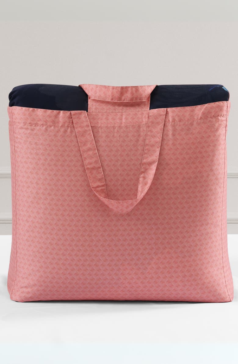 Bebejan Navy Mums Reversible 5-Piece Comforter Set, Alternate, color, Blue