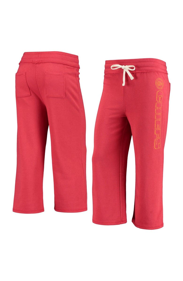 Junk Food Women's Junk Food Red Kansas City Chiefs Cropped Pants, Main, color, 