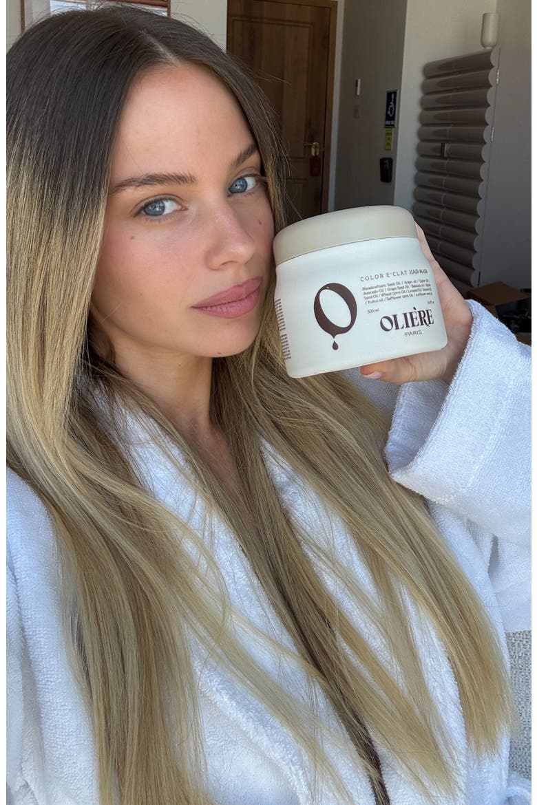 Color Éclat Color-Protect Repair Hair Mask, Alternate, color, White