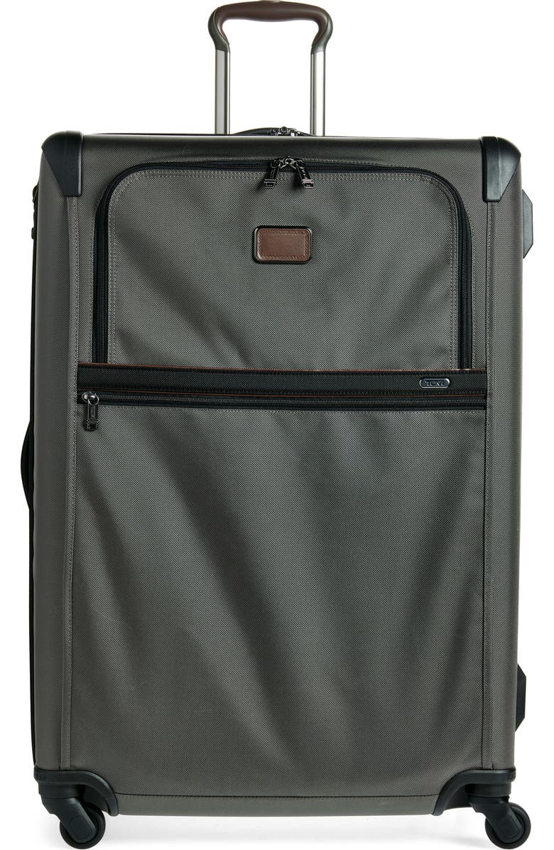 TUMI Alpha 31-Inch Continental Dual Access 4-Wheeled Packing Case, Main, color, Castle Rock/ Brown