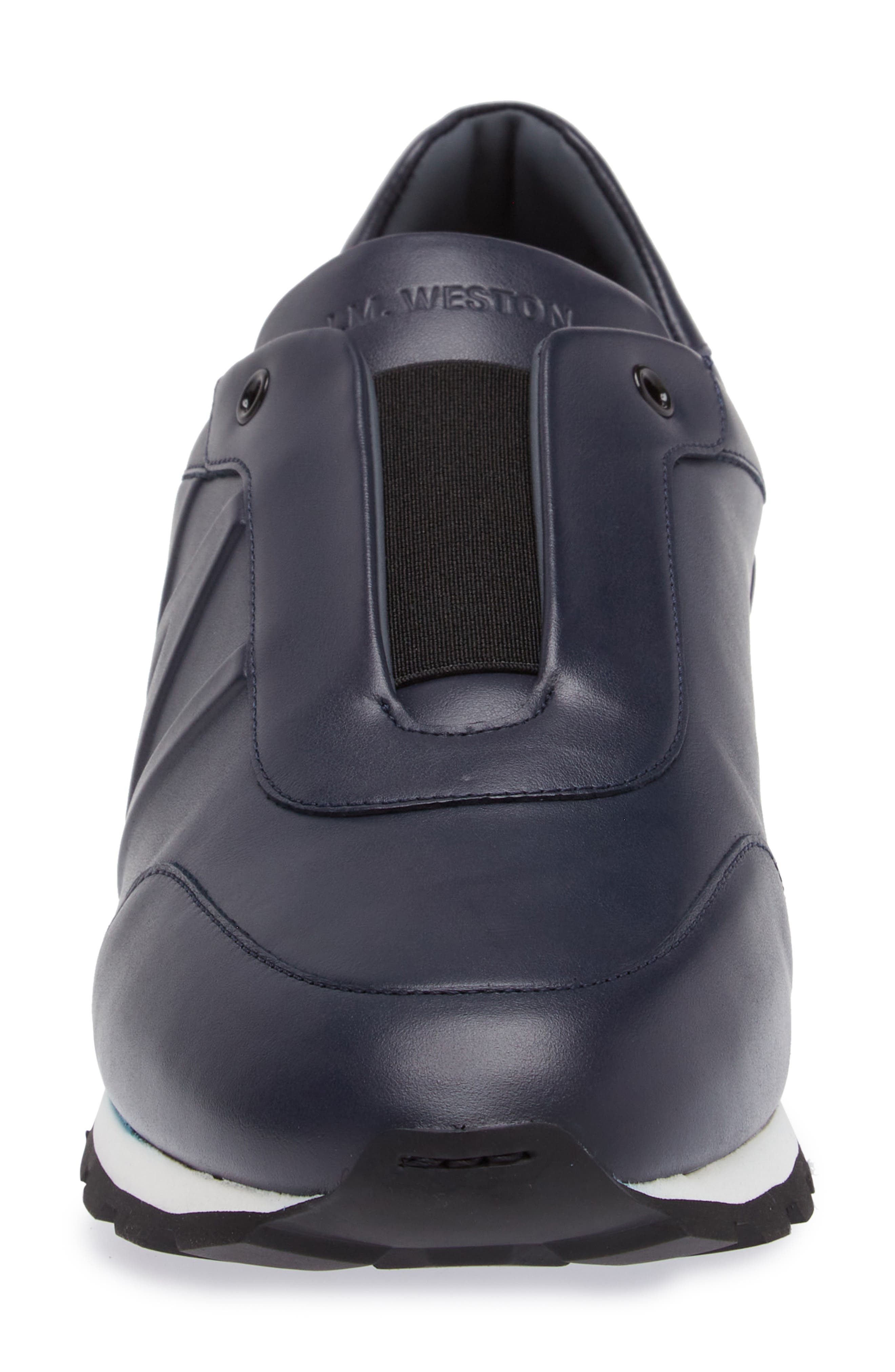 JM WESTON Animation On My Way Racing Sneaker, Alternate, color, Blue