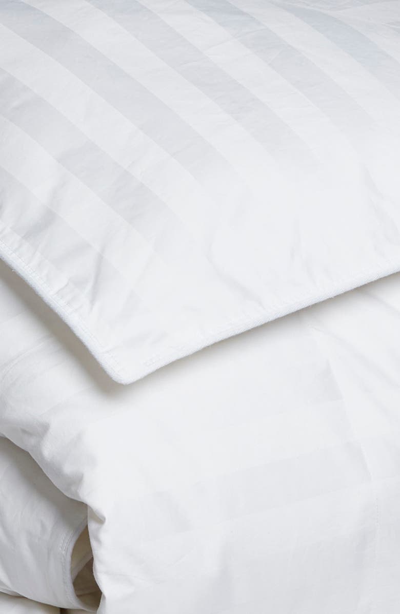 NORDSTROM AT HOME 500 Thread Count Luxury White Duck Down All Season Warmth Comforter, Alternate, color, 