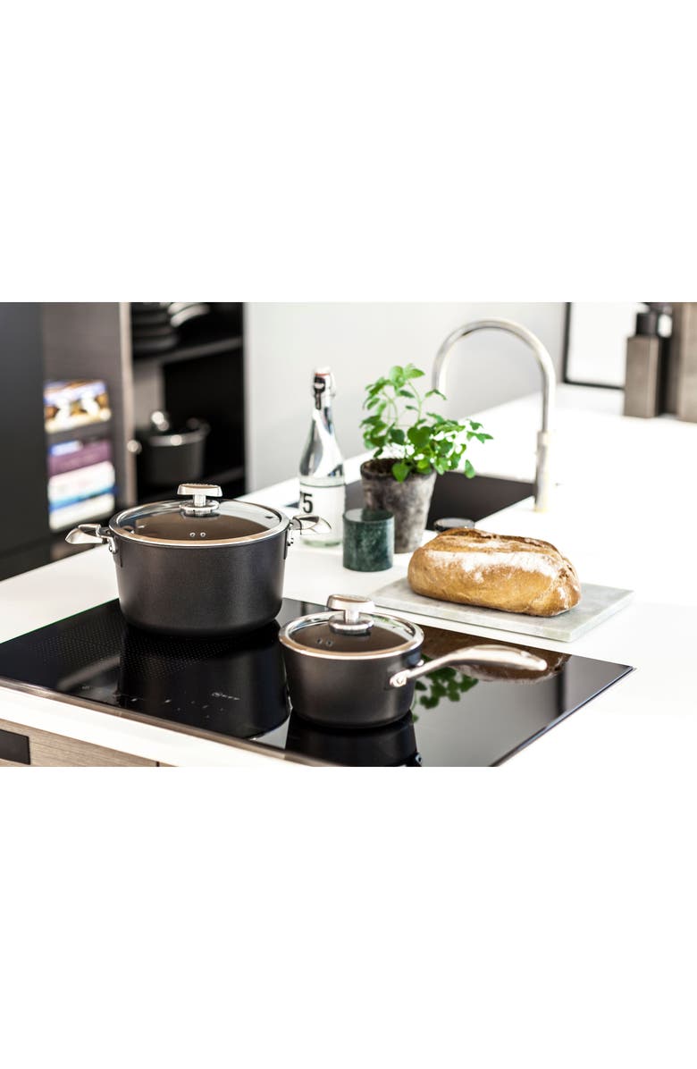 Scanpan Pro IQ 9-Piece Aluminum Nonstick Cookware Set, Alternate, color, Silver