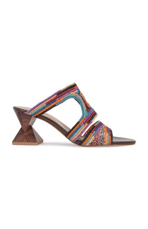 Chris Donovan Footwear Glade Sandal in Multicolour Raffia at Nordstrom, Size 11