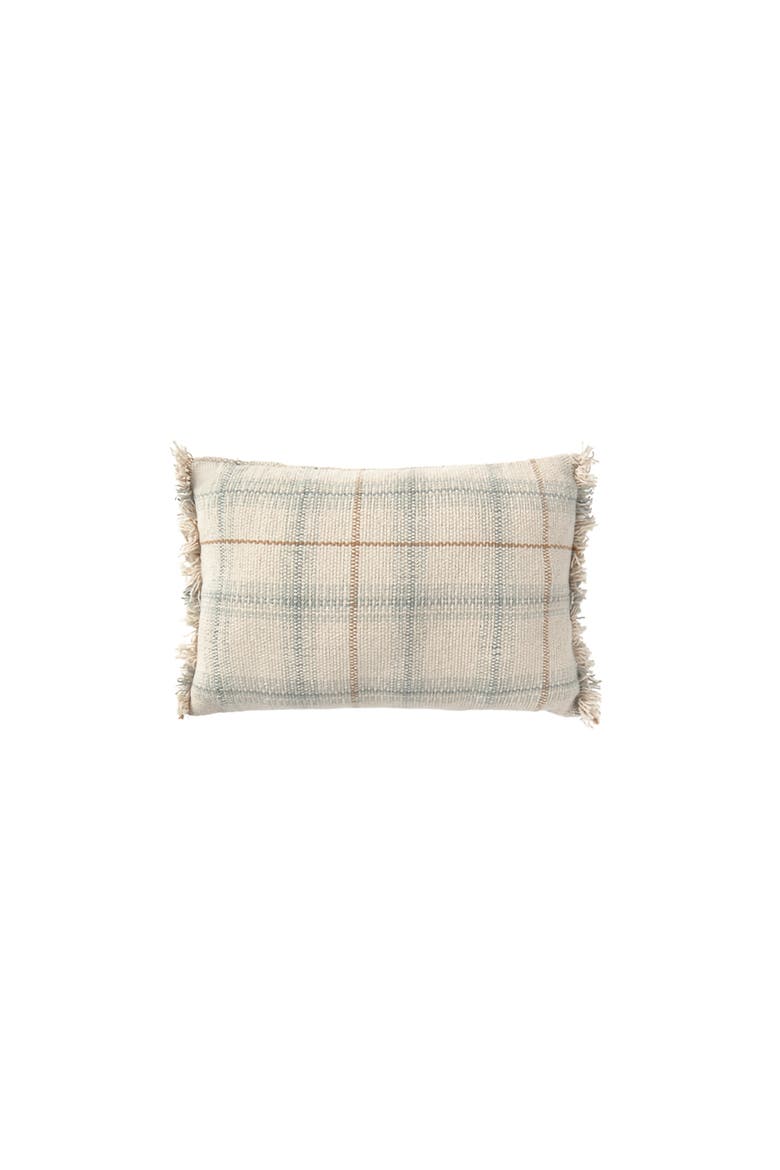 Handloom Cushion, Main, color, Blue Sage